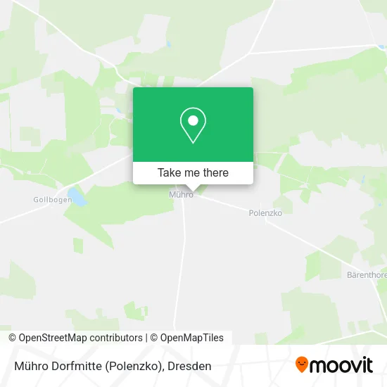 Карта Mühro Dorfmitte (Polenzko)