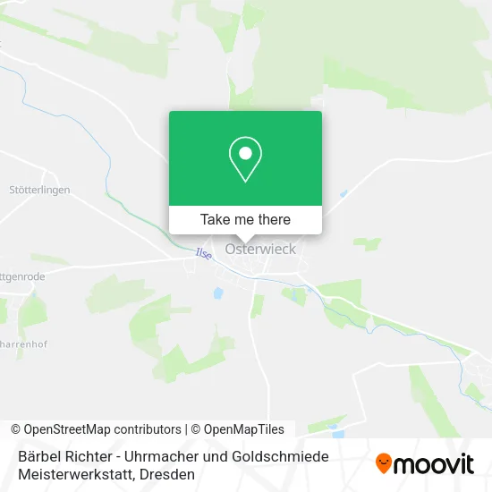 Карта Bärbel Richter - Uhrmacher und Goldschmiede Meisterwerkstatt