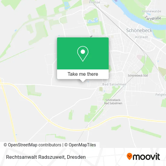 Карта Rechtsanwalt Radszuweit