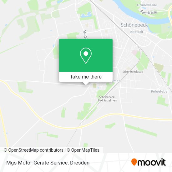 Карта Mgs Motor Geräte Service