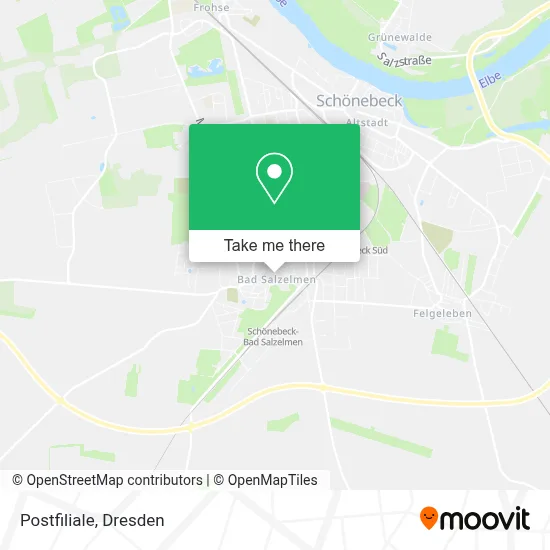 Postfiliale map