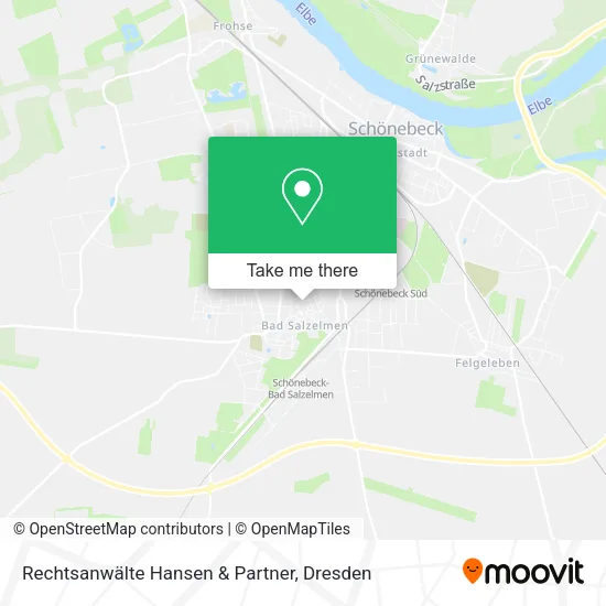Карта Rechtsanwälte Hansen & Partner