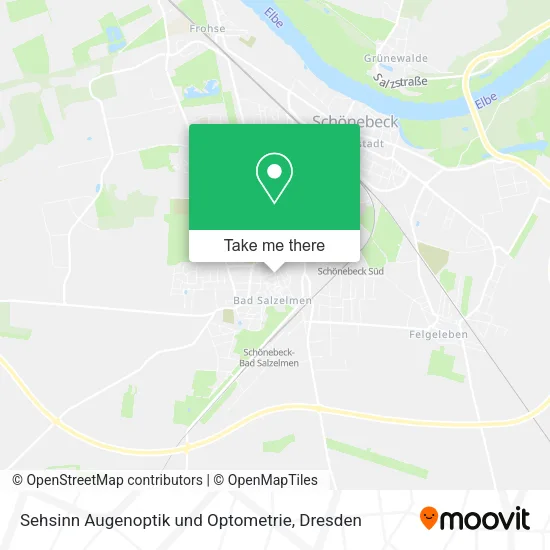 Карта Sehsinn Augenoptik und Optometrie