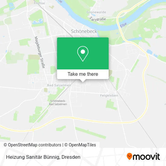 Карта Heizung Sanitär Bünnig