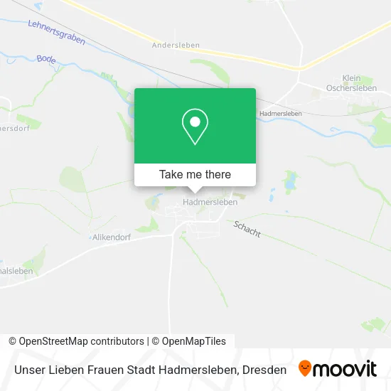 Карта Unser Lieben Frauen Stadt Hadmersleben
