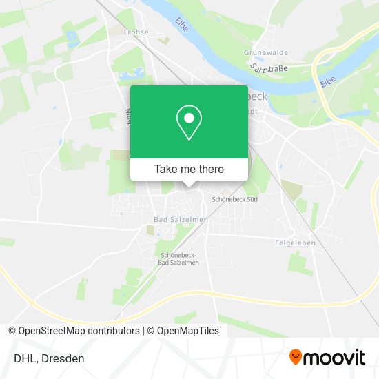 Карта DHL