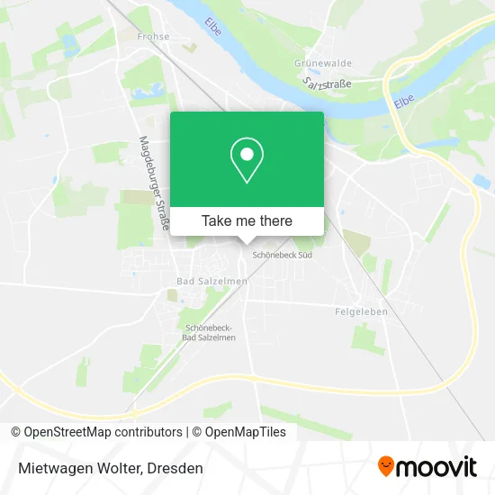 Карта Mietwagen Wolter