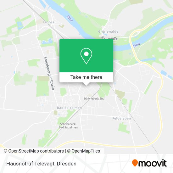 Карта Hausnotruf Televagt