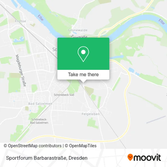 Карта Sportforum Barbarastraße