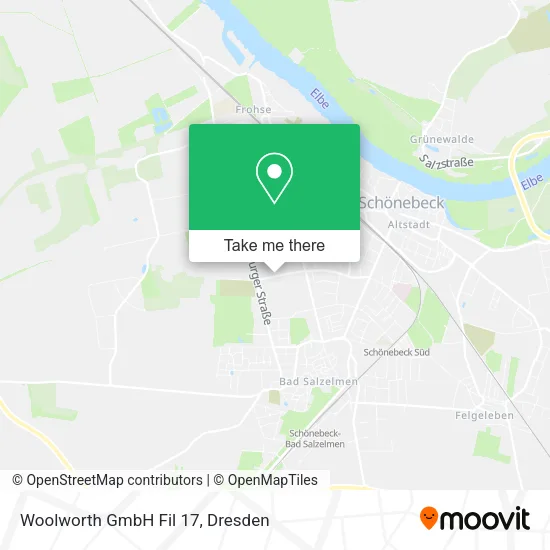 Карта Woolworth GmbH Fil 17