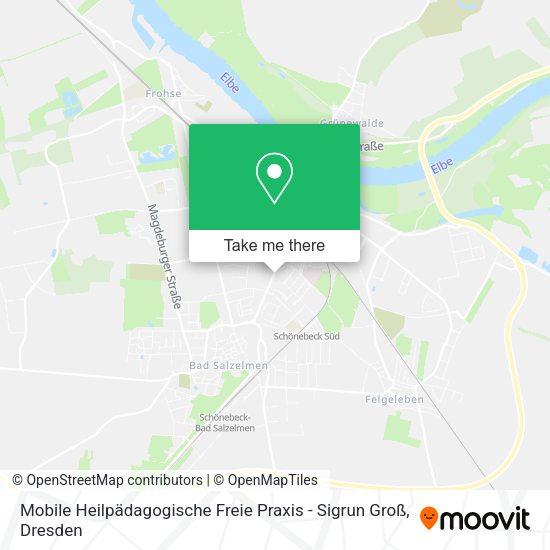 Карта Mobile Heilpädagogische Freie Praxis - Sigrun Groß