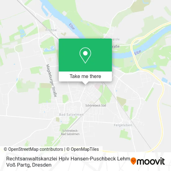 Карта Rechtsanwaltskanzlei Hplv Hansen-Puschbeck Lehm Voß Partg