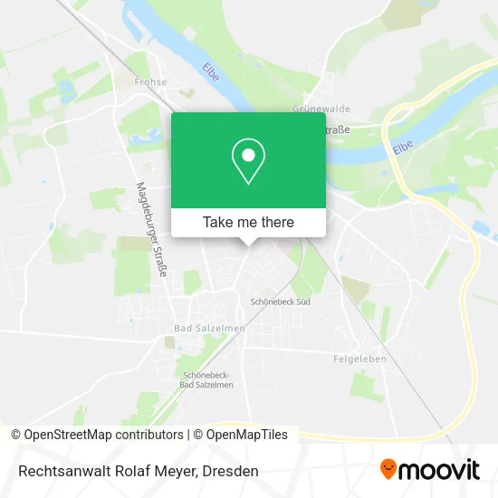 Карта Rechtsanwalt Rolaf Meyer