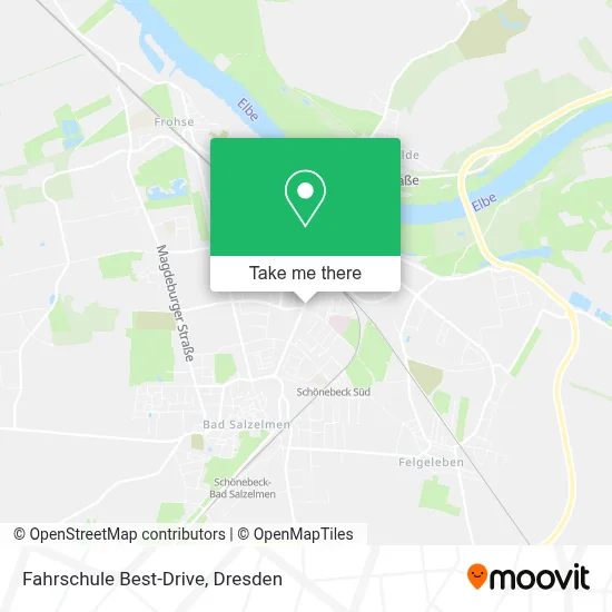 Fahrschule Best-Drive map