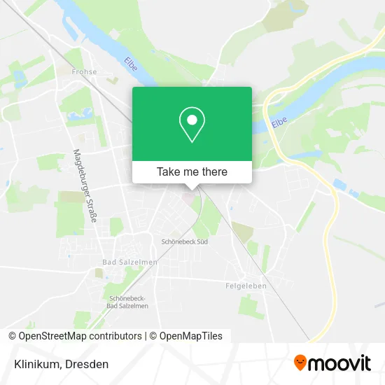 Карта Klinikum