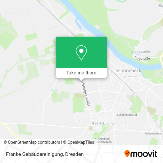 Карта Franke Gebäudereinigung