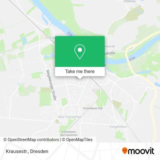 Карта Krausestr.