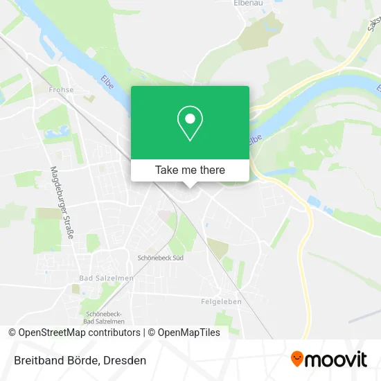 Карта Breitband Börde