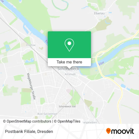 Карта Postbank Filiale