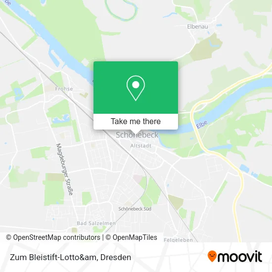 Zum Bleistift-Lotto&am map