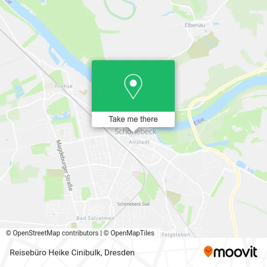 Карта Reisebüro Heike Cinibulk