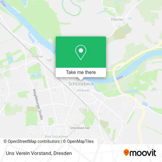 Карта Uns Verein Vorstand