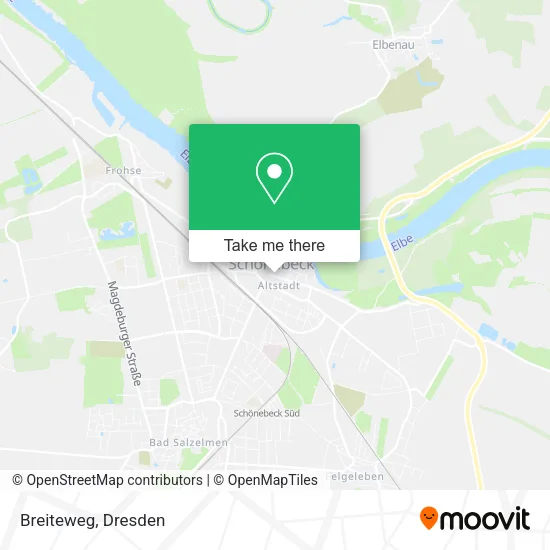 Карта Breiteweg