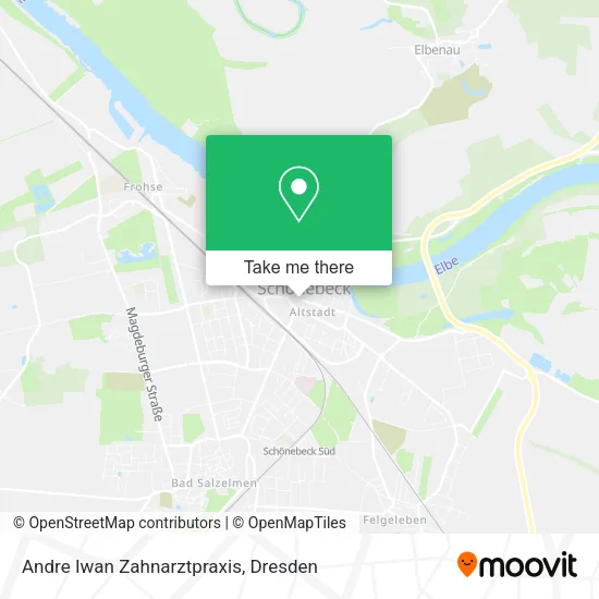 Карта Andre Iwan Zahnarztpraxis