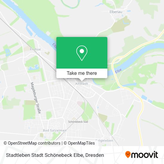 Карта Stadtleben Stadt Schönebeck Elbe