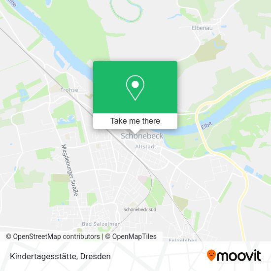 Карта Kindertagesstätte