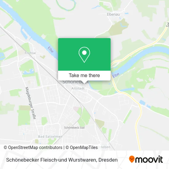 Карта Schönebecker Fleisch-und Wurstwaren