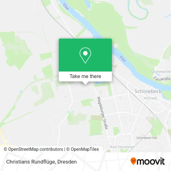 Карта Christians Rundflüge