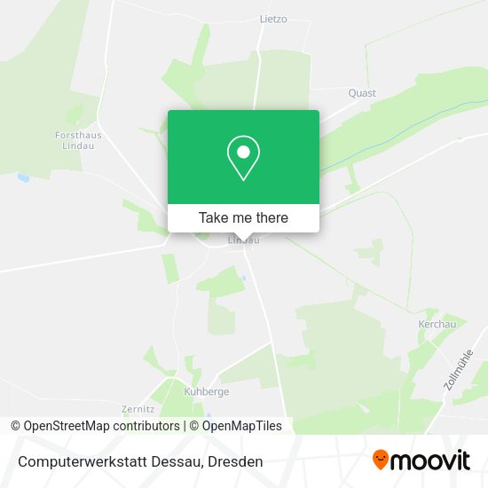 Карта Computerwerkstatt Dessau