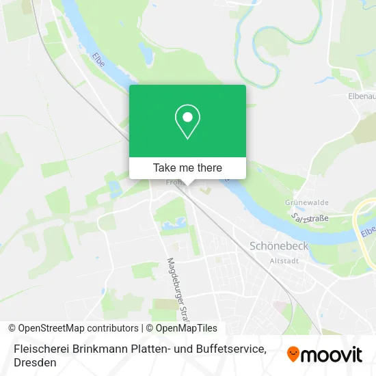 Карта Fleischerei Brinkmann Platten- und Buffetservice