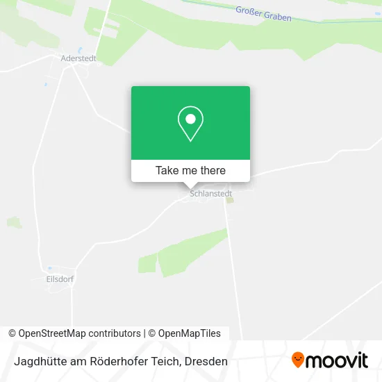 Карта Jagdhütte am Röderhofer Teich