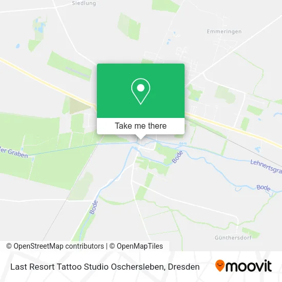 Карта Last Resort Tattoo Studio Oschersleben