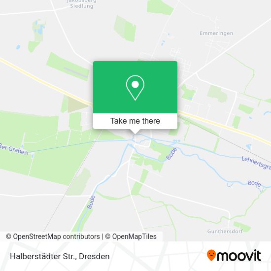 Карта Halberstädter Str.