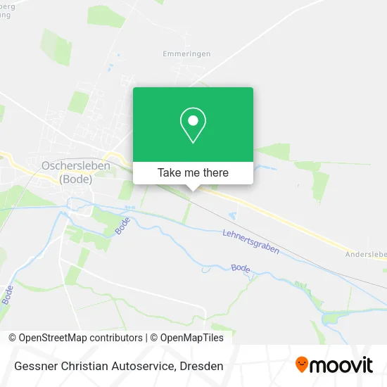 Карта Gessner Christian Autoservice