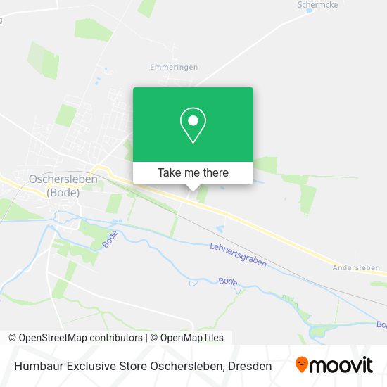 Карта Humbaur Exclusive Store Oschersleben
