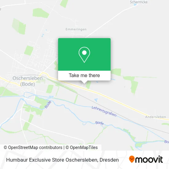 Карта Humbaur Exclusive Store Oschersleben