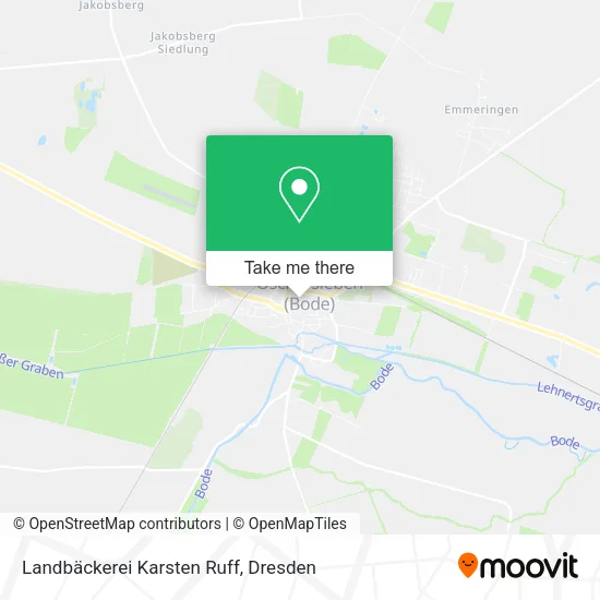 Карта Landbäckerei Karsten Ruff