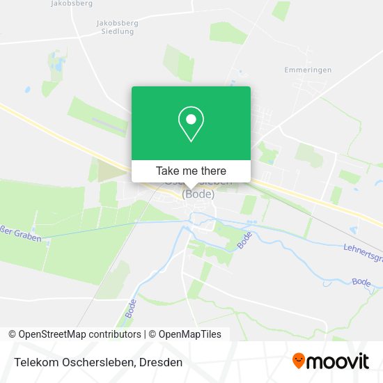 Карта Telekom Oschersleben