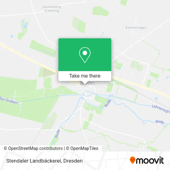 Карта Stendaler Landbäckerei