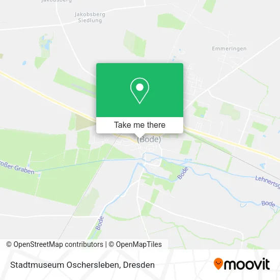 Карта Stadtmuseum Oschersleben