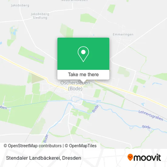 Карта Stendaler Landbäckerei