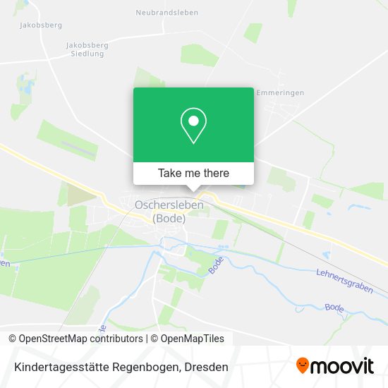 Карта Kindertagesstätte Regenbogen