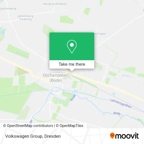 Карта Volkswagen Group