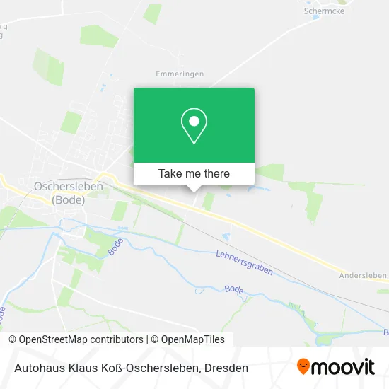 Карта Autohaus Klaus Koß-Oschersleben