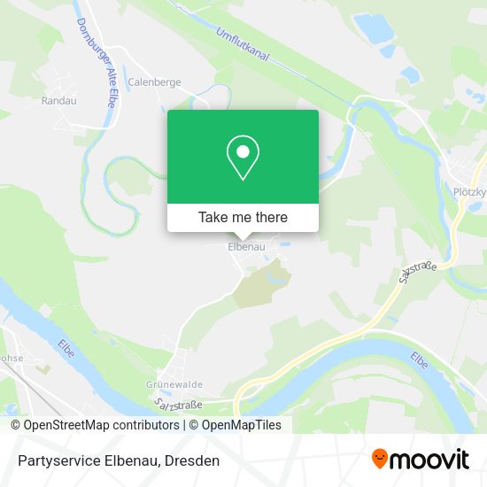Карта Partyservice Elbenau