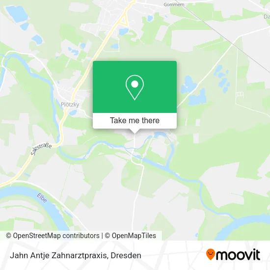 Карта Jahn Antje Zahnarztpraxis